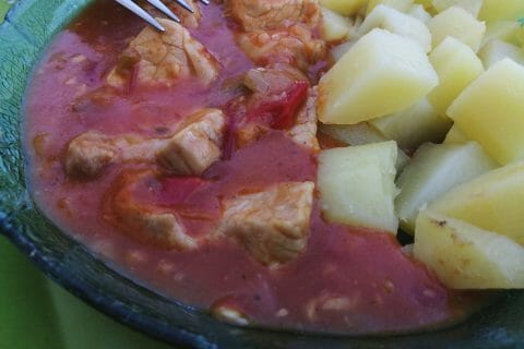 Cliquez pour zoomer ! Poulet à la bière Thermomix par tartinepouki