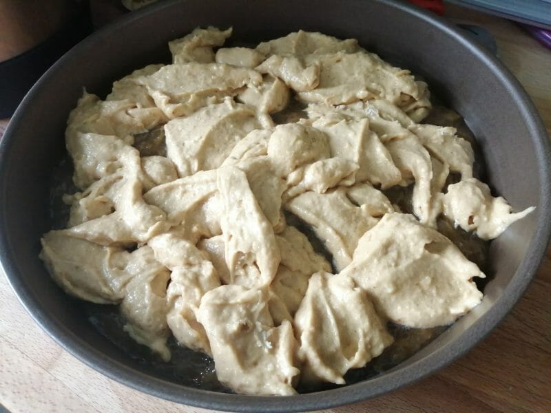 Cliquez pour zoomer ! Cobbler à la rhubarbe Thermomix par tartinepouki