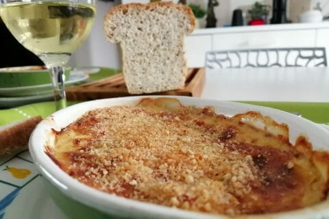 Cliquez pour zoomer ! Clafoutis de poireaux et lardons Thermomix par tartinepouki