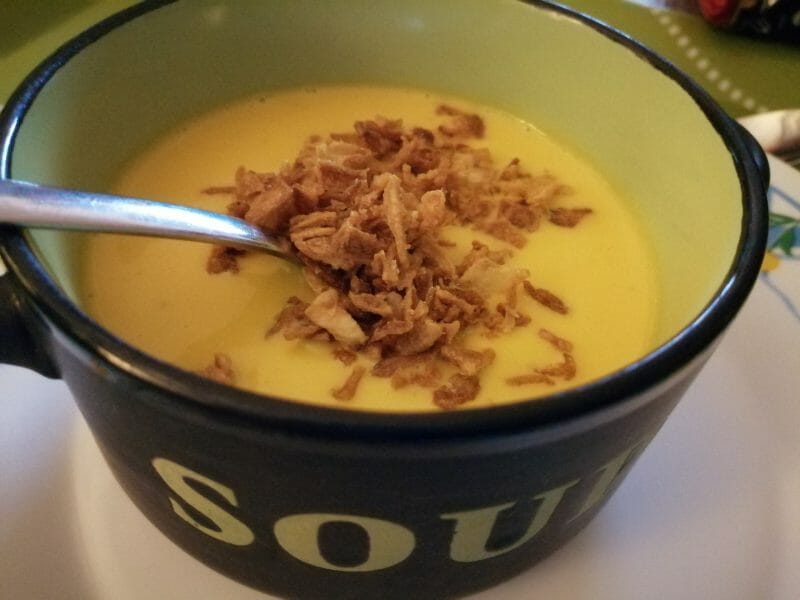 Cliquez pour zoomer ! Velouté carottes et navets au curry Thermomix par tartinepouki