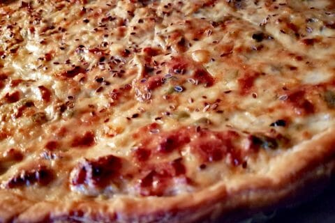Cliquez pour zoomer ! Quiche au thon et aux olives vertes Thermomix par tartinepouki