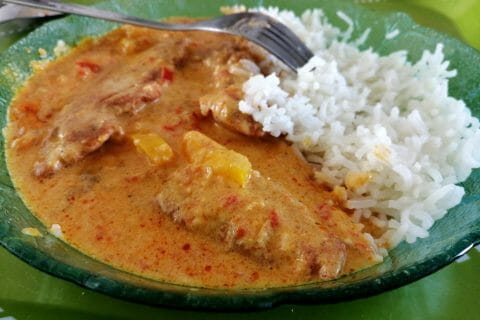 Cliquez pour zoomer ! Poulet à la crème de poivrons Thermomix par tartinepouki