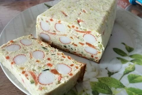 Cliquez pour zoomer ! Terrine de macédoine et surimi Thermomix par tartinepouki