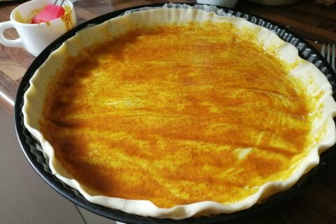 Cliquez pour zoomer ! Pâte brisée curry et curcuma Thermomix par tartinepouki