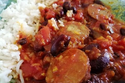 Cliquez pour zoomer ! Rougail saucisse Thermomix par tartinepouki