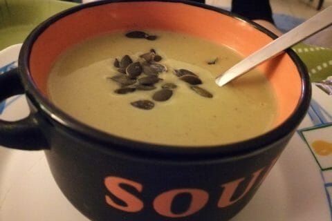 Cliquez pour zoomer ! Velouté de petits pois Thermomix par tartinepouki