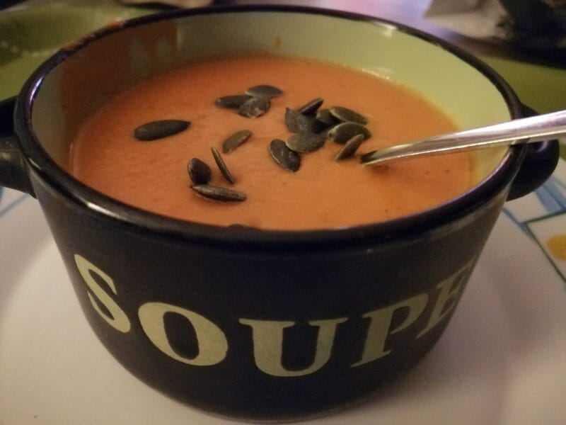 Cliquez pour zoomer ! Velouté de poivrons Thermomix par tartinepouki