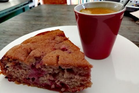 Cliquez pour zoomer ! Gâteau aux myrtilles Thermomix par tartinepouki