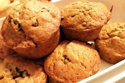 Cliquez pour zoomer ! Muffins aux pépites de chocolat Thermomix par tartinepouki