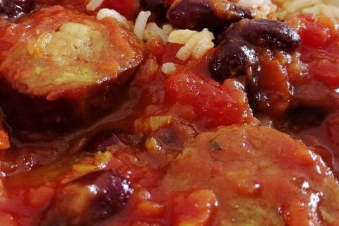 Cliquez pour zoomer ! Rougail saucisse Thermomix par tartinepouki