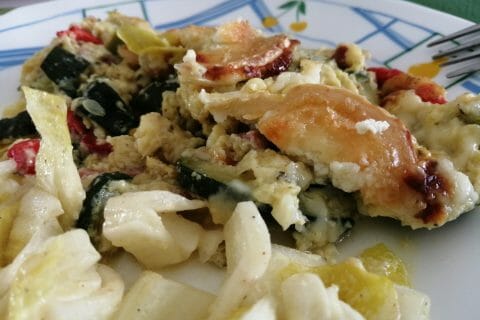 Cliquez pour zoomer ! Gratin de courgettes au chèvre Thermomix par tartinepouki