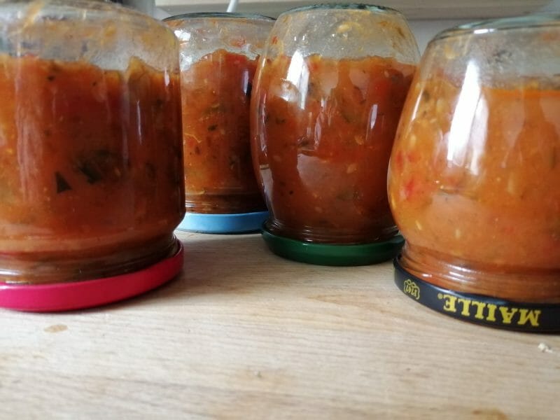 Cliquez pour zoomer ! Chutney de courgettes Thermomix par tartinepouki