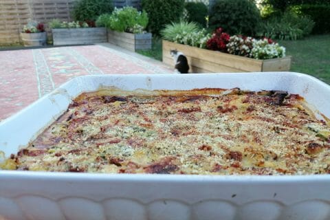 Cliquez pour zoomer ! Quiche poivrons et courgettes Thermomix par tartinepouki