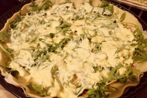Cliquez pour zoomer ! Quiche épinards et lardons Thermomix par tartinepouki