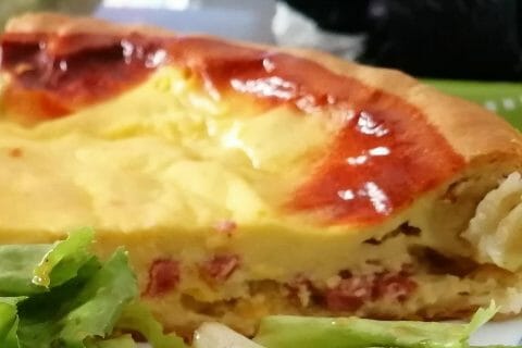 Cliquez pour zoomer ! Quiche lorraine Thermomix par tartinepouki
