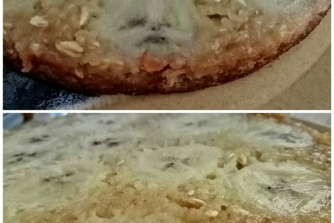 Cliquez pour zoomer ! Gâteau de flocons d’avoine à la banane Thermomix par tartinepouki