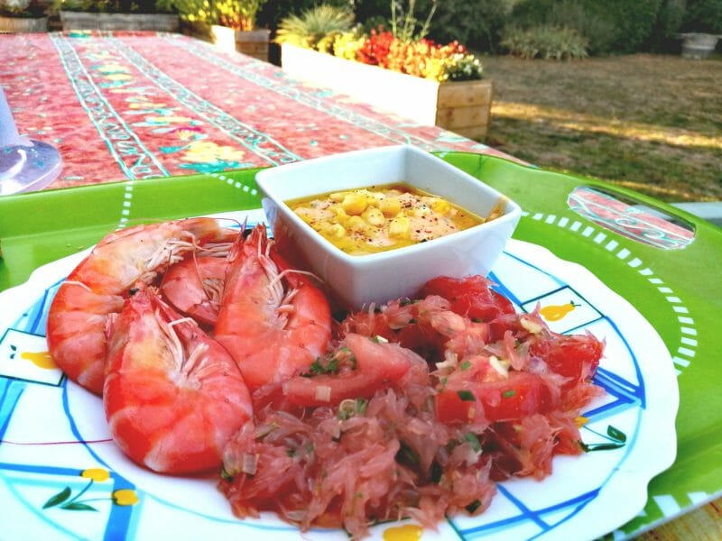 Cliquez pour zoomer ! Trempette au maïs Thermomix par tartinepouki