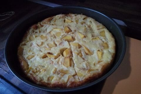 Cliquez pour zoomer ! Clafoutis à la mangue Thermomix par tartinepouki