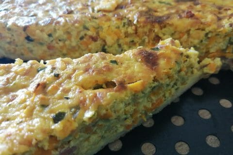 Cliquez pour zoomer ! Tarte courgettes et carottes Thermomix par tartinepouki