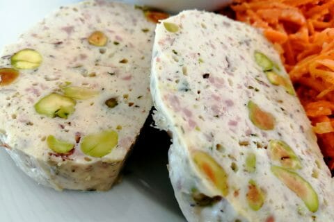 Cliquez pour zoomer ! Galantine de poulet aux pistaches Thermomix par tartinepouki