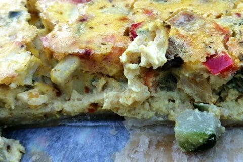Cliquez pour zoomer ! Tarte salée aux légumes d’été Thermomix par tartinepouki