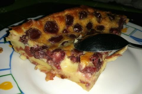 Cliquez pour zoomer ! Clafoutis aux cerises Thermomix par tartinepouki