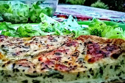 Cliquez pour zoomer ! Quiche au thon et aux olives vertes Thermomix par tartinepouki