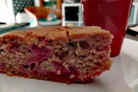 Cliquez pour zoomer ! Gâteau aux myrtilles Thermomix par tartinepouki