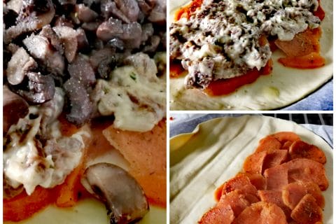 Cliquez pour zoomer ! Tourte aux cuisses de canard confites et champignons Thermomix par tartinepouki