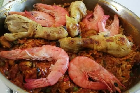 Cliquez pour zoomer ! Paella Thermomix par tartinepouki