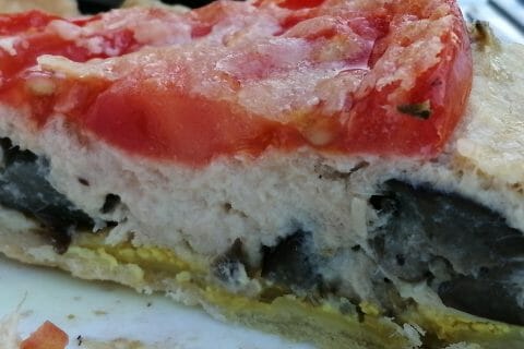 Cliquez pour zoomer ! Quiche thon et aubergines Thermomix par tartinepouki