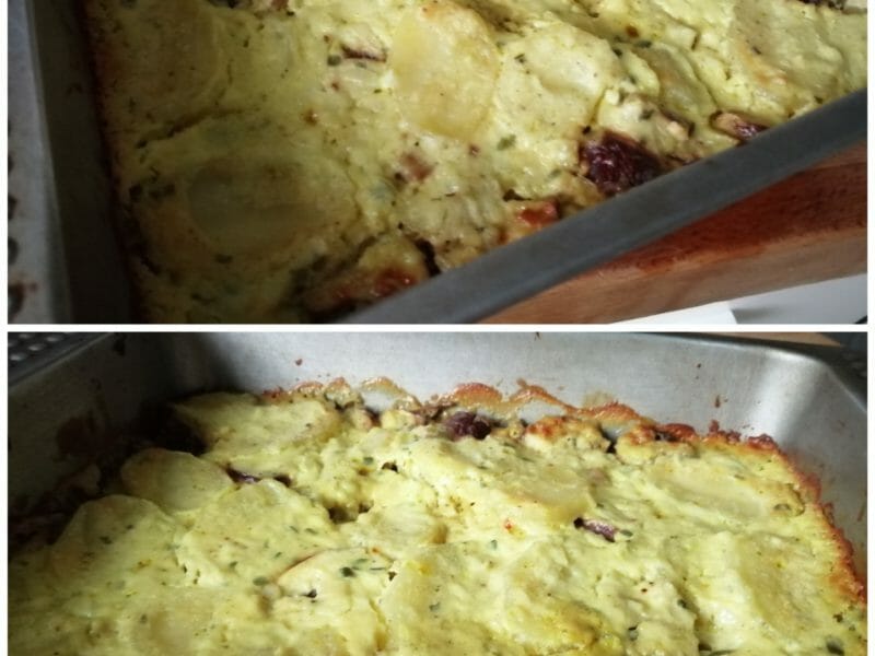 Cliquez pour zoomer ! Gratin de pommes de terre au Boursin Thermomix par tartinepouki