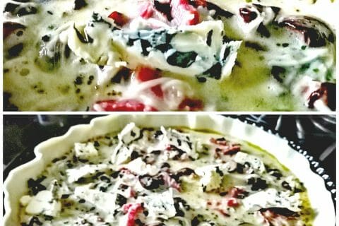 Cliquez pour zoomer ! Tarte champignons et lardons Thermomix par tartinepouki