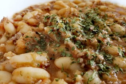 Cliquez pour zoomer ! Tajine de haricots lingots blancs Thermomix par tartinepouki