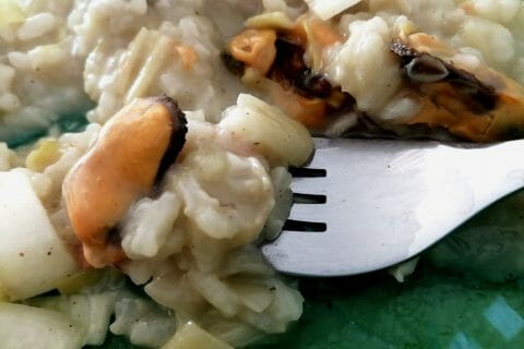 Cliquez pour zoomer ! Risotto aux fruits de mer Thermomix par tartinepouki