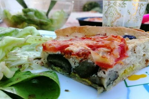 Cliquez pour zoomer ! Quiche thon et aubergines Thermomix par tartinepouki