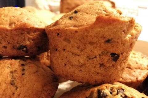 Cliquez pour zoomer ! Muffins aux pépites de chocolat Thermomix par tartinepouki