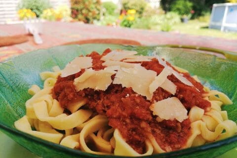 Cliquez pour zoomer ! Spaghettis bolognaise Thermomix par tartinepouki