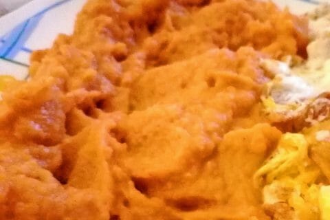 Cliquez pour zoomer ! Purée de potimarron au chorizo Thermomix par tartinepouki