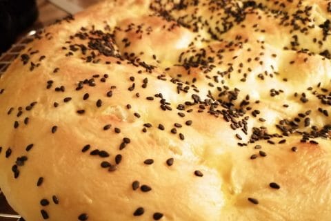 Cliquez pour zoomer ! Pain turc (pain pide) Thermomix par tartinepouki