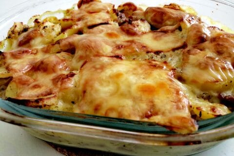 Cliquez pour zoomer ! Gratin d’andouillettes Thermomix par tartinepouki