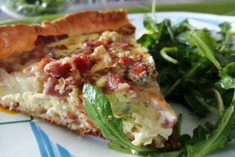 Cliquez pour zoomer ! Tarte gorgonzola et jambon de Parme Thermomix par tartinepouki