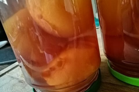 Cliquez pour zoomer ! Pêches au varoma Thermomix par tartinepouki