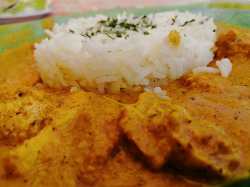 Cliquez pour zoomer ! Poulet Korma Thermomix par tartinepouki