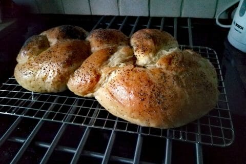 Cliquez pour zoomer ! Hallah – Pain brioché juif Thermomix par tartinepouki