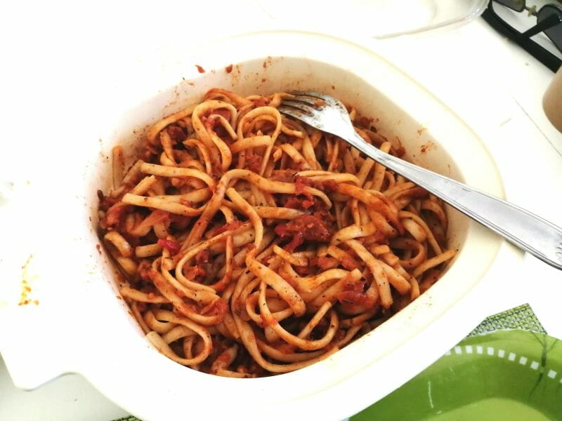 Cliquez pour zoomer ! Penne au chorizo Thermomix par tartinepouki