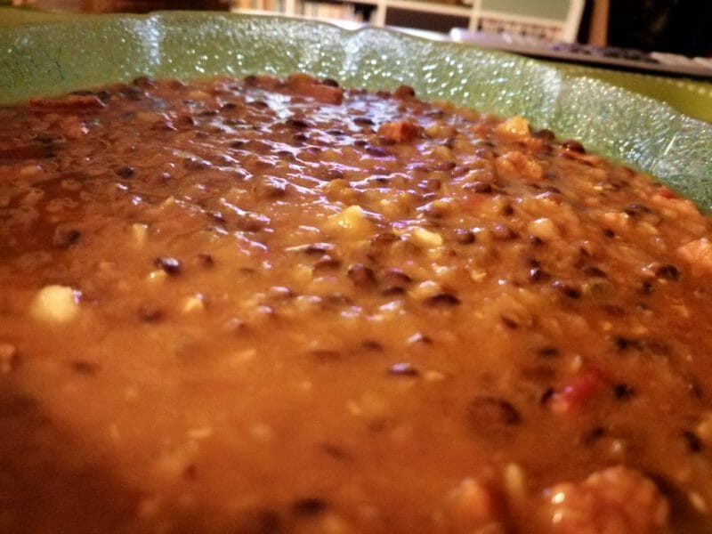 Cliquez pour zoomer ! Soupe de lentilles au chorizo Thermomix par tartinepouki