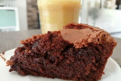 Cliquez pour zoomer ! Gâteau macaroné au chocolat Thermomix par tartinepouki