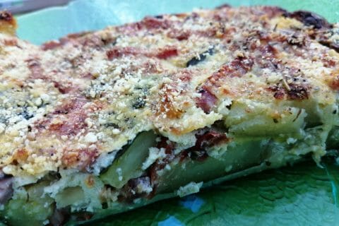 Cliquez pour zoomer ! Quiche poivrons et courgettes Thermomix par tartinepouki