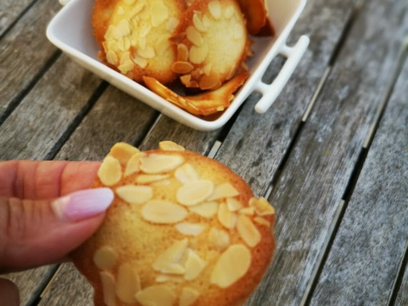 Cliquez pour zoomer ! Tuiles aux amandes Thermomix par lafeemomoche
